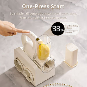 Broyeur à glace électrique 80W à 4 lames en acier inoxydable, mini machine à glace pilée et à neige pour la maison - Product Image 3