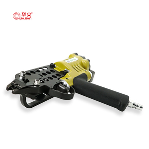 Agrafeuse <span class=keywords><strong>pneumatique</strong></span> polyvalente Super september pour machine à anneaux en C Attache métallique pour charpente de construction et réparation automobile - Product Image 4