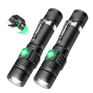 Xách tay mini Led đèn pin cho săn bắn Cắm Trại Đi Bộ Đường Dài-đa chức năng không thấm nước tầm xa với USB Sạc đèn pin - Product Image 1