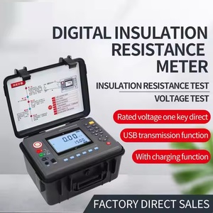 Medidor de Resistencia de Aislamiento a Tierra 5000V, Probador de Cables de Transformador de Alto Voltaje, Estable y Confiable - Product Image 6
