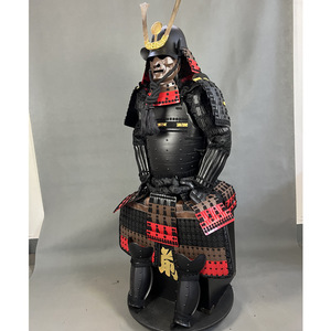 Armadura de Samurái Japonesa de Metal, Réplica de Película y Televisión, Accesorios de Vestuario Creativos para Adultos, Adorno General de Armadura - Product Image 2