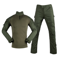 Ensemble uniforme de combat anti-statique Frog, équipement tactique d'extérieur, tissu Ripstop renforcé, confortable et durable