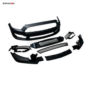 SPM pare-chocs lèvre diffuseur spoiler jupe latérale kit carrosserie pour <span class=keywords><strong>ford</strong></span> <span class=keywords><strong>mustang</strong></span> <span class=keywords><strong>gt</strong></span> kit carrosserie GT350 style kit carrosserie complet accessoires 2015-2017 - Product Image 3