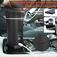 Machine à café à capsules portable alimentée par USB, design compact, chauffage rapide, expresso, Americano, utilisation à l'hôtel et à domicile, multifonctionnelle