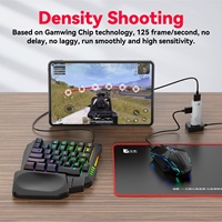 Convertisseur de jeu mobile X8 Pro, expérience de jeu améliorée, adaptateur souris clavier, moteur de vibration, volant de jeu sans délai