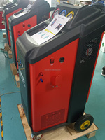 Máquina Totalmente Automática de Recuperación, Recarga y Lavado de Refrigerante de Aire Acondicionado R134a y R1234yf LAUNCH Value 300 Plus Estación de Servicio AC