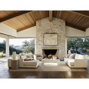 Ferly Maatwerk Woonkamer Meubels Holle Fluwelen Sofa Stof Moderne Modulaire Bank Chaise Longue Set - Product Image 2