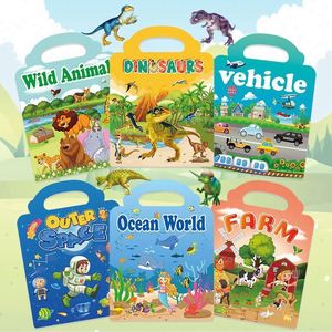 Nouveauté en gros : Livre d'activités et de stickers réutilisables en gelée pour tout-petits, très demandé - Product Image 2