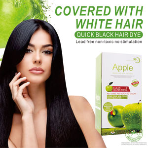 แชมพูครีมย้อมผมแอป<span class=keywords><strong>เปิ้</strong></span><span class=keywords><strong>ล</strong></span>500มล. พร้อมสมุนไพรสำหรับ<span class=keywords><strong>ผม</strong></span>หงอก<span class=keywords><strong>ผม</strong></span>สีเทาป<span class=keywords><strong>ล</strong></span>อดสารพิษใช้ในบ้าน - Product Image 4