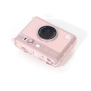 เคสใสคริสตัลสำหรับกล้อง <span class=keywords><strong>Instax</strong></span> Mini EVO ป้องกันรอยขีดข่วน ผลิตจากพลาสติก PC พร้อมสายคล้องมุก/พวงกุญแจ/พวงพู่ สำหรับการเดินทางและกิจกรรมกลางแจ้ง - Product Image 5