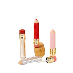 Forme de stylo Mini 5ml coupe unique en forme de <span class=keywords><strong>crayon</strong></span> brillant à lèvres tube brillant à lèvres personnalisé mat liquide rouge à lèvres tube en plastique avec baguettes - Product Image 5