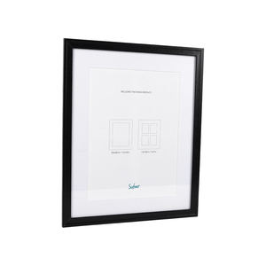 <span class=keywords><strong>Cadre</strong></span> photo rectangle style moderne avec logo personnalisé <span class=keywords><strong>cadre</strong></span> photo à mémoire d'anniversaire <span class=keywords><strong>40x50</strong></span> écologique avec tapis - Product Image 2
