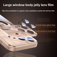 Coque de téléphone portable magnétique givrée anti-fuite avec grande fenêtre de protection, motif animalier, pour 17 Pro