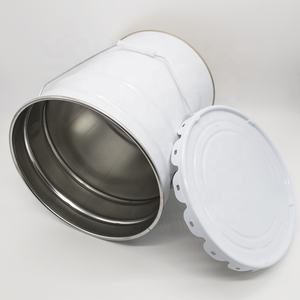 ถัง20L สีโลหะความจุสูงถังเหล็กขนาด20ลิตรถังขนาด5แกลลอนพร้อมฝาตะกร้าดอกไม้ - Product Image 6