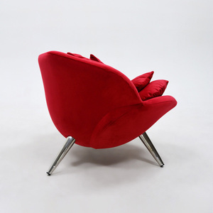 Luxury Leisure Single <b>Sofa</b> Modern Multi-layer <b>Lounge</b> Chair Shaped Rose-petal-chair Home Office Beautiful Velvet <b>Lounge</b> Chair - Product Image 5