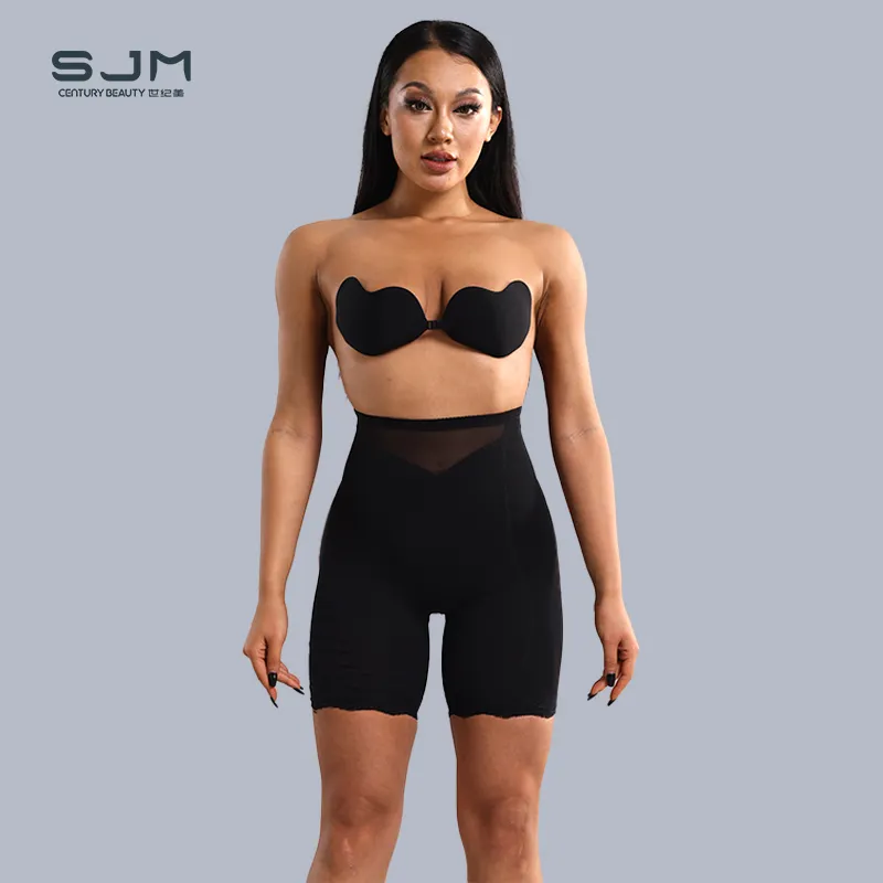 Century Beauty Women High End 2-In-1 Shapewear Panties Plus Size Butt Lifter Slimming Pants Haute Faconnage Shorts Shapers