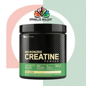 Creatina Monohidrato Pura en Polvo 300g, para Aumentar la Fuerza Muscular y el Rendimiento, Marca Privada OEM, Certificado GMP - Product Image 3