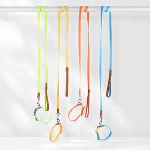 Collar de perro de tracción antirotura <span class=keywords><strong>para</strong></span> <span class=keywords><strong>perros</strong></span> pequeños y medianos, Collar de Mascota de poliéster de patrón sólido <span class=keywords><strong>para</strong></span> entrenamiento transfronterizo de <span class=keywords><strong>Amazon</strong></span> - Product Image 5