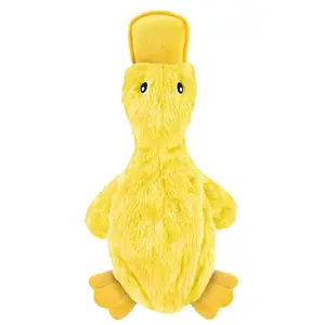 2024 Pet Supplies Crinkle Dog Toy Cute No Stuffing Duck With Soft Squeaker Premium Soft Chew Toys For Small Medium Large Dog
