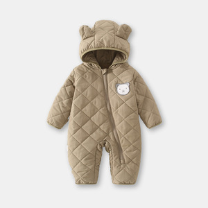Ropa <span class=keywords><strong>de</strong></span> invierno para bebés Clase A: Trajes <span class=keywords><strong>de</strong></span> una pieza acolchados <span class=keywords><strong>de</strong></span> algodón para niños y niñas, recién nacidos, cálidos para salir - Product Image 6