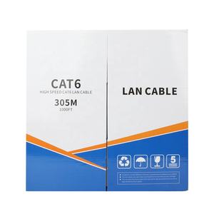 Cable LAN Cat6 UTP de 305m y 8 Conductores de Fábrica Original Kingwire de Guangdong - Product Image 5