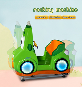 لعبة هزازة متأرجحة للأطفال بجودة عالية ، سيارة من الألياف الزجاجية ، للبيع بالجملة ، لعبة هزازة متأرجحة متحركة كرتونية - Product Image 4