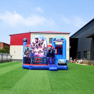 Maison de rebond en PVC <span class=keywords><strong>garde</strong></span> du <span class=keywords><strong>corps</strong></span> gonflable Aveng-er château château de rebond pour enfants fête maison de rebond - Product Image 2