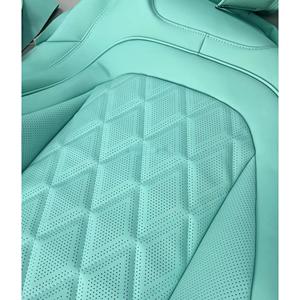 Funda de Asiento de Cuero de Diseño para Mercedes Benz Serie C/A/S/CLA/CLS GLC/GLE/GLS <span class=keywords><strong>Maybach</strong></span>/AMG, Accesorios Modernos para Automóviles - Product Image 5