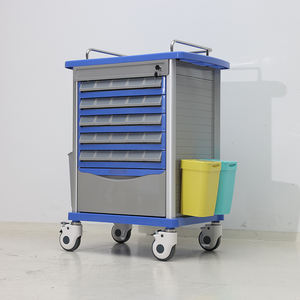 EM-ET109 चिकित्सा ट्रॉली गाड़ी उच्च क्षमता वाली दवा वितरण ट्रॉली - Product Image 4