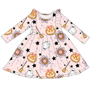 Abbigliamento per bambini personalizzato <span class=keywords><strong>abiti</strong></span> 0-16 anni autunno inverno manica lunga principessa ruffles design dress sweet girl evening party dress - Product Image 4