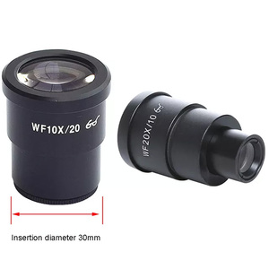 Ocular de microscopio Kailiwei WF20X/10 de grado Industrial, lente de cámara binocular <span class=keywords><strong>trinocular</strong></span> auxiliar de gran angular para reparación de teléfonos - Product Image 2