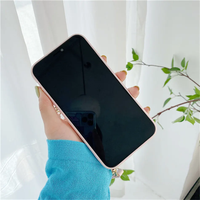 Cartera de mano de cuero PU de piel de lujo, funda trasera para teléfono móvil para Iphone 11 12 13 14 15 16 Pro Max 8 Puls X XS XR Max