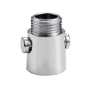 วาล์วควบคุมการไหลของน้ำสำหรับฝักบัวอาบน้ำแบบสากล รุ่น ABS Silver G1/2" พร้อมสายฉีดชำระและวาล์วปิดน้ำ - Product Image 1