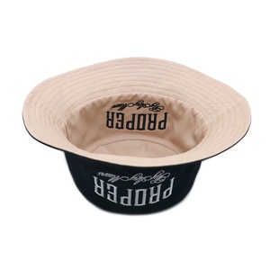 High Quality <b>Reversible</b> Waterproof Sun Protection Casual <b>Bucket</b> <b>Hat</b> Custom Embroidery Printed Logo Fisherman Style Fishing Daily - Product Image 4