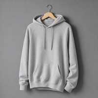 Felpa con Cappuccio Premium 380gsm 100% Cotone Unisex, Logo Personalizzato Ricamato, Pullover di Alta Qualità, Produzione all'Ingrosso