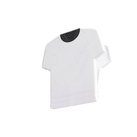 Porte-mémos T-shirt de marque pour salons professionnels et événements, clip magnétique personnalisé avec logo pour promotion commerciale