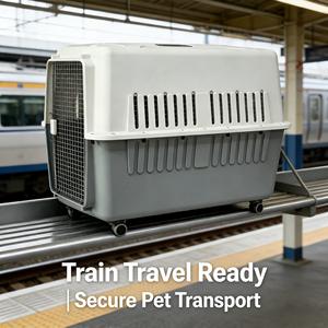 Ekstra Büyük Köpek Kafesi IATA Onaylı Ağır Hizmet Tipi Büyük Köpekler İçin Evcil Hayvan Taşıma Çantası - Product Image 2