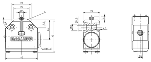 Interruptores de Límite Mecánicos de una Posición Balluf BNS006A, 100% Nuevos y Originales, con Precio Competitivo, en Stock, 1 Año de Garantía, BNS 8 - Product Image 3