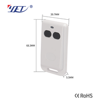Ouvre-porte de télécommande émetteur RF 433mhz à 2 boutons, vente en gros