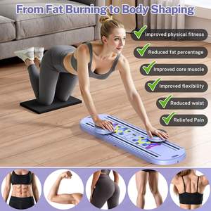 お腹の筋肉を鍛え、引き締め、自宅で。 7-in-1 オートリバウンド エコフレンドリー ユニセックス フィットネスボードで、体幹トレーニングを楽に - Product Image 4