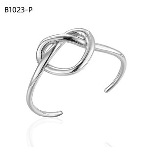 Amy Amy Fashion <b>Cuff</b> <b>Bracelet</b> <b>Silver</b> Plated Bowknot Design For Women Jewelry Gift B1023 - Product Image 1
