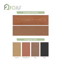 Plancher composite WPC extérieur personnalisé à emboîtement, texture bois 3D, aspect bois-plastique, fabrication chinoise