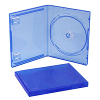 Bleu pour PS5 Game Box Support de rangement Support en plastique pour disque CD PS4 pour PS4