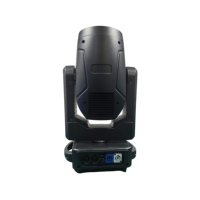 Projecteur LED mobile RGBW 295W avec prisme à 8 facettes, contrôle DMX512 pour scène et DJ