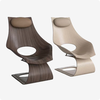 Banc individuel paramétrique personnalisé avec dossier, chaises de loisirs en bois massif pour intérieur et extérieur, idéal pour centres commerciaux
