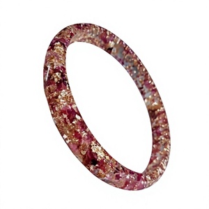 Handmade <b>Resin</b> Bangle for Women, Unique Colorful <b>Resin</b> Bracelet Jewelry, Stylish Fashion Accessory for Daily Wear, Party - Product Image 1