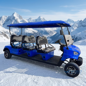 Nouvelle voiturette de golf Club Car 4x4 à énergie solaire, livraison rapide, batterie au plomb élégante, transport spécial / véhicule électrique - Product Image 1