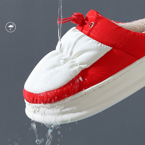 Pantuflas de Algodón Afelpado Personalizables al por Mayor, Cómodas para Interiores/Exteriores, con Suela Antideslizante para Verano, de Proveedores OME - Product Image 1