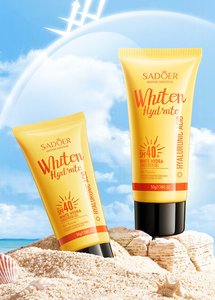 <span class=keywords><strong>Crème</strong></span> solaire hydratante, blanchissante, anti-UVA et exfoliante SADOER 50g - Product Image 3