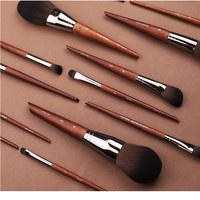 OEM ODM # Pinceau de maquillage horizontal à tête ronde 216, fabriqué en usine, avec logo personnalisé, pour fard à paupières et beauté